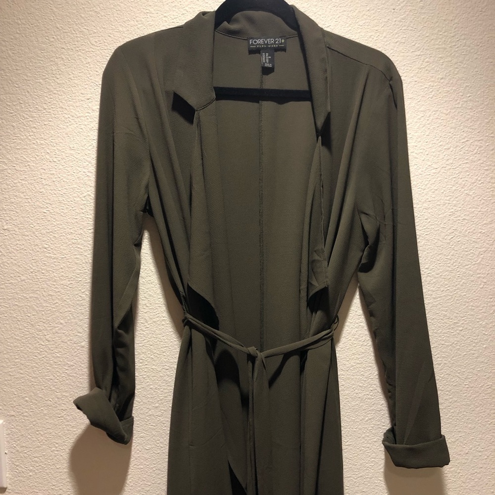 Army Green Trench Coat